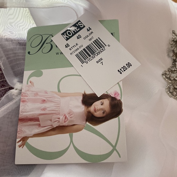 🆕 Brand New Girls Bonnie Jean Formal Dress 🆕 - Picture 7 of 7